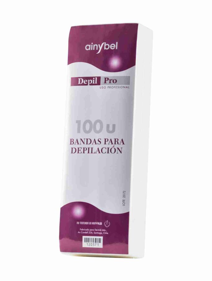 Bandas de Depilación 100 u